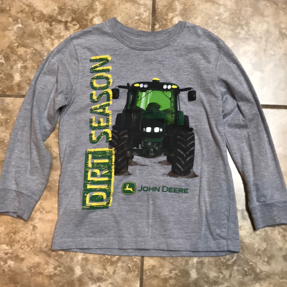 John Deere long sleeve graphic tee